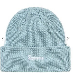 Supreme Loose Gauge Beanie 'Light Blue'